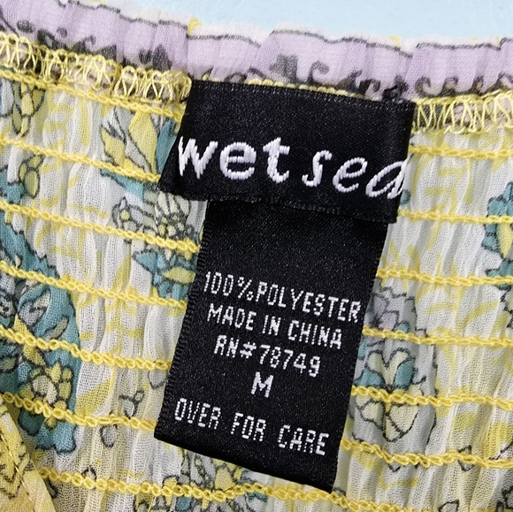 Wet Seal Yellow Boho Cami - Picture 7 of 7